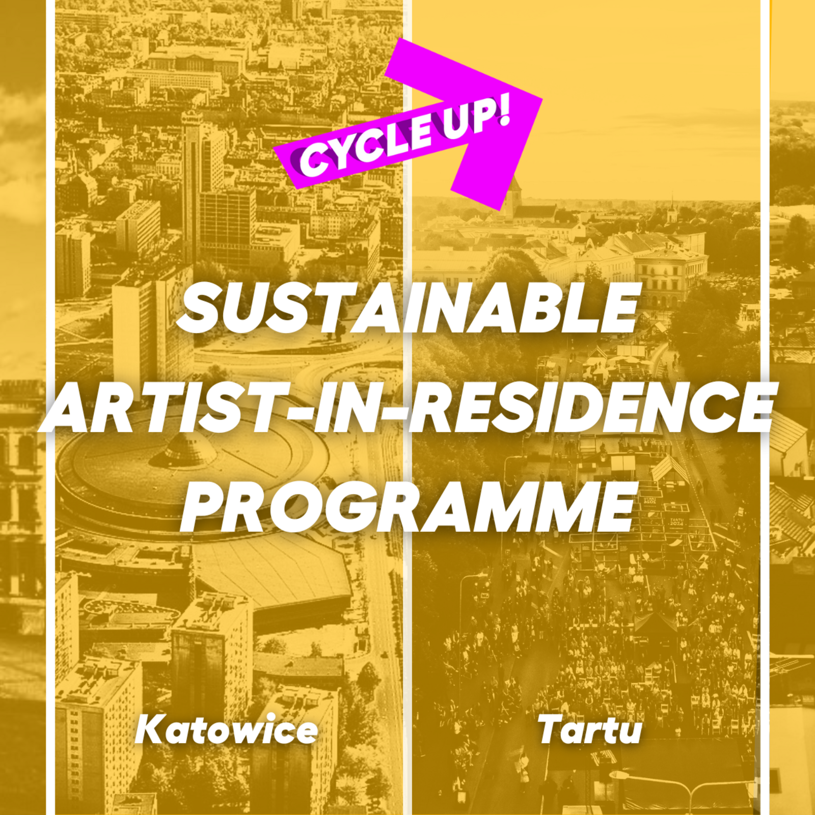 Decorative element: CYCLE UP!! Artist Residency