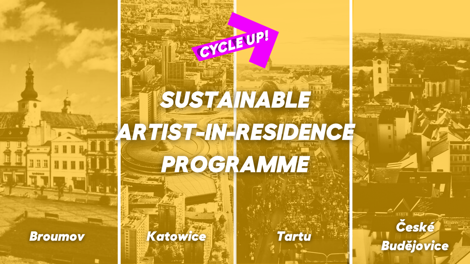 Decorative element: CYCLE UP!! Artist Residency