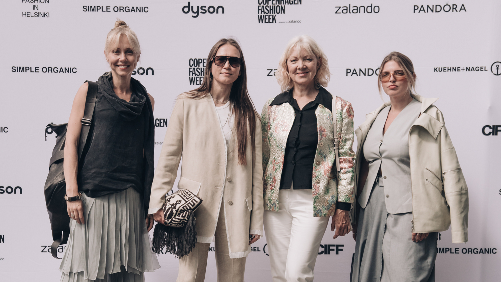 Cärol Ott and team at Copenhagen Fashion Week